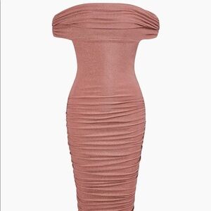 MOTF x Christian Siriano Off Shoulder Dress